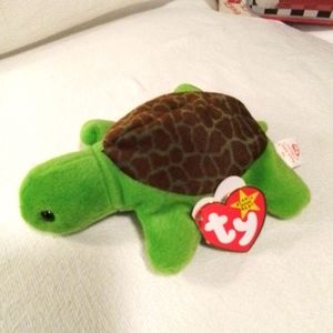 Speedy Beanie Baby 1990s Nostalgic Toys 90s Nostalgia Vintage Turtle Collectible